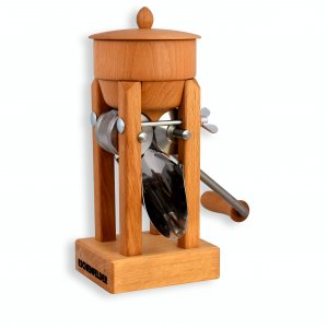 Bild zu Eschenfelder Kornquetsche mit Holztrichter und Tischklemme Bild zu Eschenfelder Kornquetsche mit Holztrichter und Tischklemme