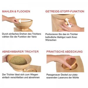 Bild 14 zu Artikel Getreidemühle Schnitzer Vario  Mühle+Flocker 