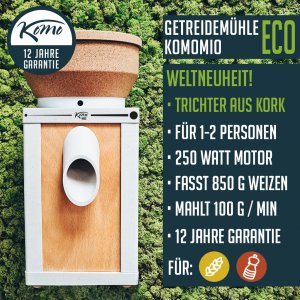 Bild 1 zu Artikel Getreidemühle KoMoMio Eco 